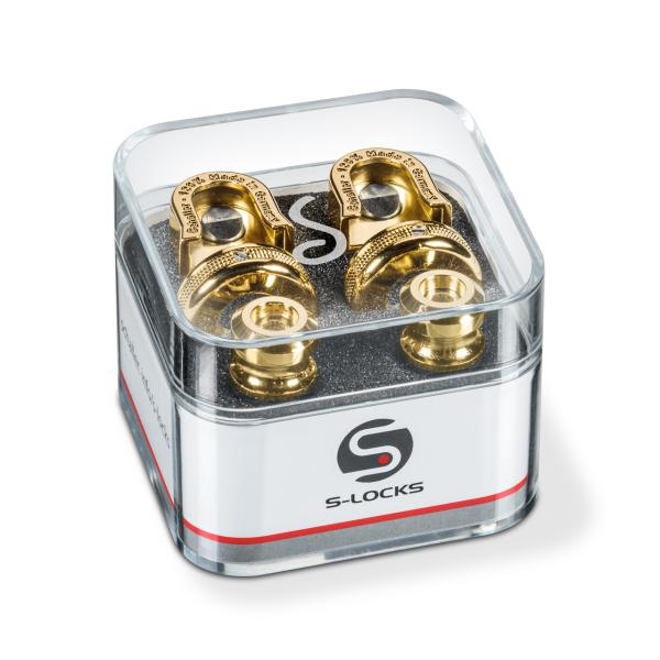 Schaller 447 S-Locks Strap Lock System (Gold)