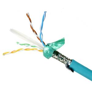 QUA 5925 Shielded Ethernet CAT6/6A cable with extra flexible TPE ruggedized jacket (per foot)