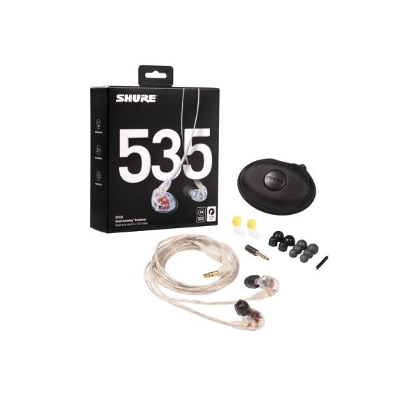 Shure SE535-CL Sound Isolating Triple Driver Earphones