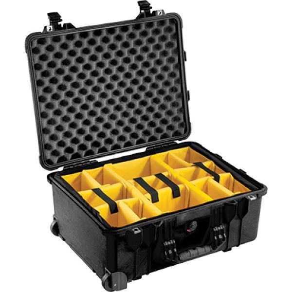 Pelican 1560 Case With Padded Dividers