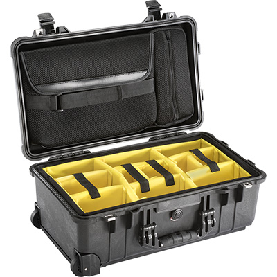 Pelican 1510SC Protector Case With Padded Dividers