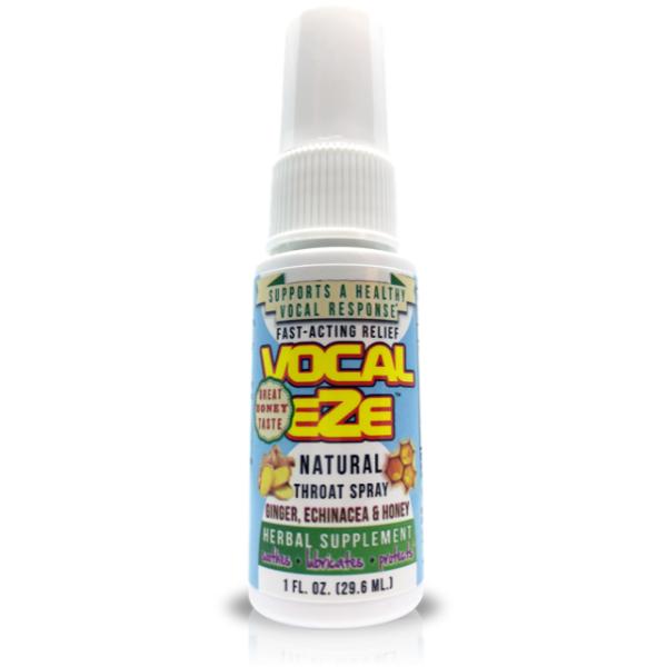 Vocal Eze All-Natural Throat Spray bottle